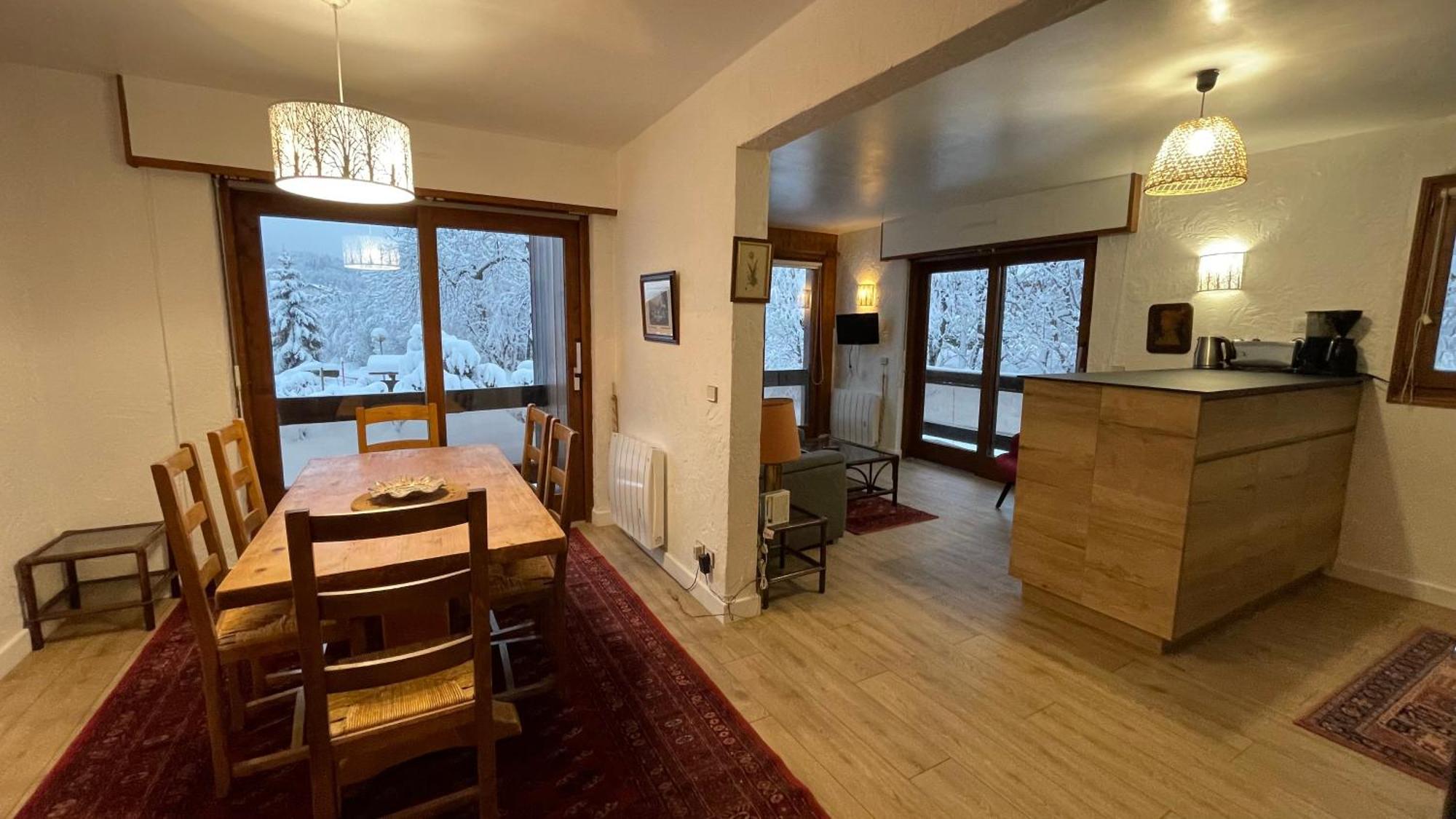 Les Comtes De Savoie - Appartement Renove Proche Du Centre De Megeve Avec Vue Sur Le Mont D'Arbois Exterior foto